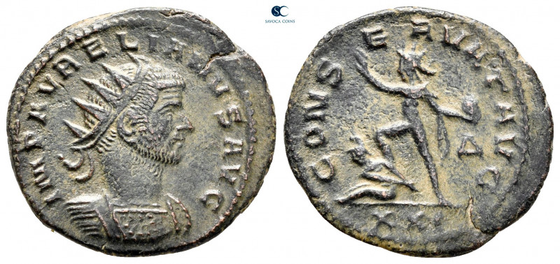 Aurelian AD 270-275. Antioch
Antoninianus Æ

22 mm, 3,23 g



very fine