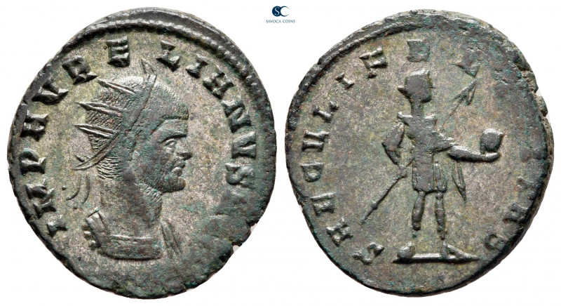 Aurelian AD 270-275. Cyzicus
Billon Antoninianus

22 mm, 3,76 g



very f...
