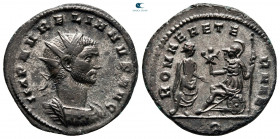 Aurelian AD 270-275. Mediolanum. Antoninianus AR
