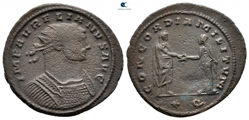 Aurelian AD 270-275. Siscia
Antoninianus Æ

22 mm, 3,05 g



very fine