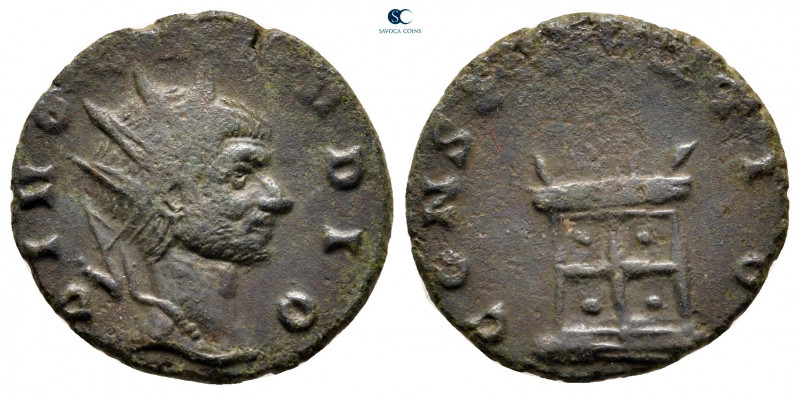 Divus Claudius II (Gothicus) AD 270. Cyzicus
Antoninianus Æ

17 mm, 2,75 g
...
