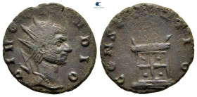 Divus Claudius II (Gothicus) AD 270. Cyzicus. Antoninianus Æ