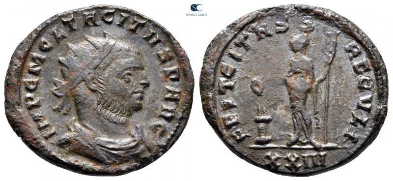 Tacitus AD 275-276. Siscia
Billon Antoninianus

24 mm, 3,91 g



nearly v...