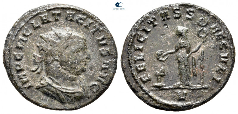 Tacitus AD 275-276. Siscia
Billon Antoninianus

22 mm, 3,77 g



very fin...