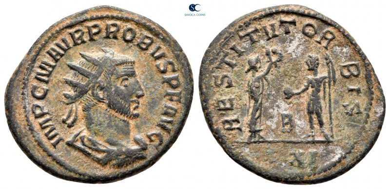 Probus AD 276-282. Antioch
Antoninianus Æ

23 mm, 4,16 g



nearly very f...