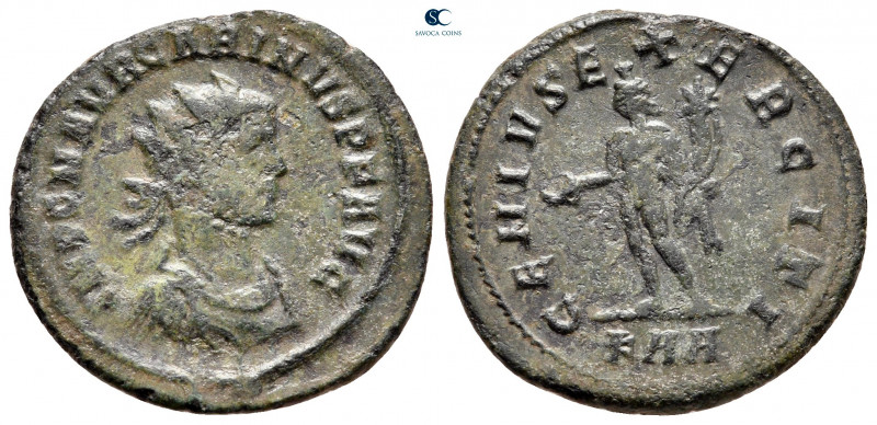 Carinus AD 283-285. Rome
Billon Antoninianus

22 mm, 3,63 g



nearly ver...
