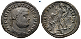 Diocletian AD 284-305. Alexandria. Follis Æ