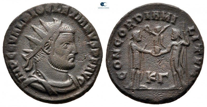 Diocletian AD 284-305. Cyzicus
Radiatus Æ

19 mm, 2,90 g



nearly very f...