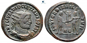Diocletian AD 284-305. Heraclea. Radiatus Æ