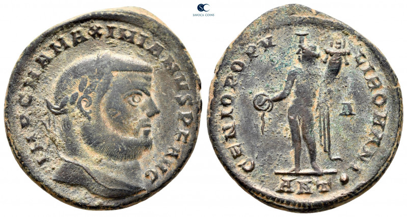 Maximianus Herculius AD 286-305. Antioch
Follis Æ

28 mm, 9,12 g



very ...