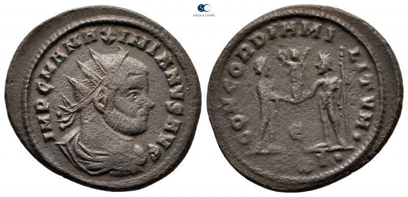 Maximianus Herculius AD 286-305. Cyzicus
Radiatus Æ

23 mm, 4,19 g



nea...
