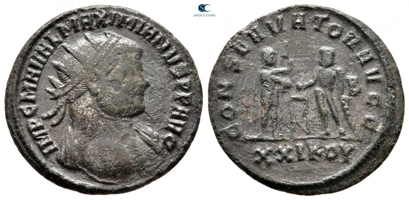 Maximianus Herculius AD 286-305. Siscia
Antoninianus Æ

23 mm, 3,96 g



...
