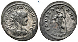 Maximianus Herculius AD 286-305. Ticinum. Billon Antoninianus