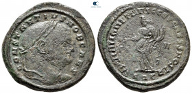 Constantius I Chlorus, as Caesar AD 293-305. Aquileia. Nummus Æ