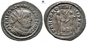 Constantius I Chlorus, as Caesar AD 293-305. Cyzicus. Radiatus Æ