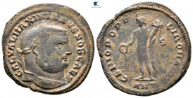 Galerius Maximianus, as Caesar AD 293-305. Antioch. Follis Æ