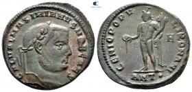 Galerius Maximianus, as Caesar AD 293-305. Antioch. Nummus Æ