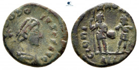 Theodosius II AD 402-450. Alexandria. Follis Æ
