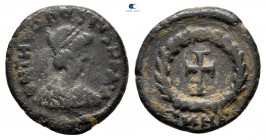 Theodosius II AD 402-450. Heraclea. Nummus Æ