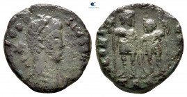 Theodosius II AD 402-450. Thessaloniki. Nummus Æ