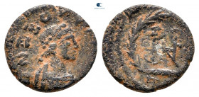 Zeno, second reign AD 476-491. Uncertain mint. Nummus Æ