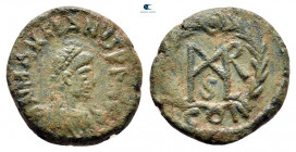 Marcianus AD 450-457. Constantinople. Nummus Æ