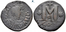 Anastasius I AD 491-518. From the Tareq Hani collection. Constantinople. Follis or 40 Nummi Æ