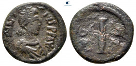 Anastasius I AD 491-518. Constantinople. Decanummium Æ