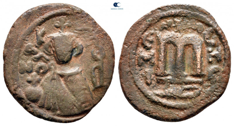 Umayyad Caliphate circa AD 660-690. Hims (Emesa) mint
Fals (Follis) Æ

19 mm,...