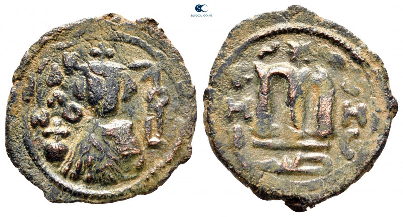 Umayyad Caliphate circa AD 660-690. Hims (Emesa) mint
Fals Æ

22 mm, 3,43 g
...