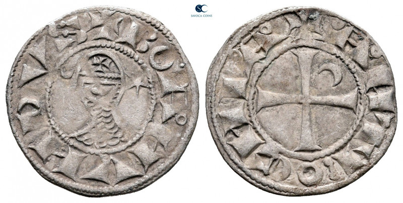 Bohemond III AD 1163-1201. Antioch
Denier AR

18 mm, 0,89 g



very fine