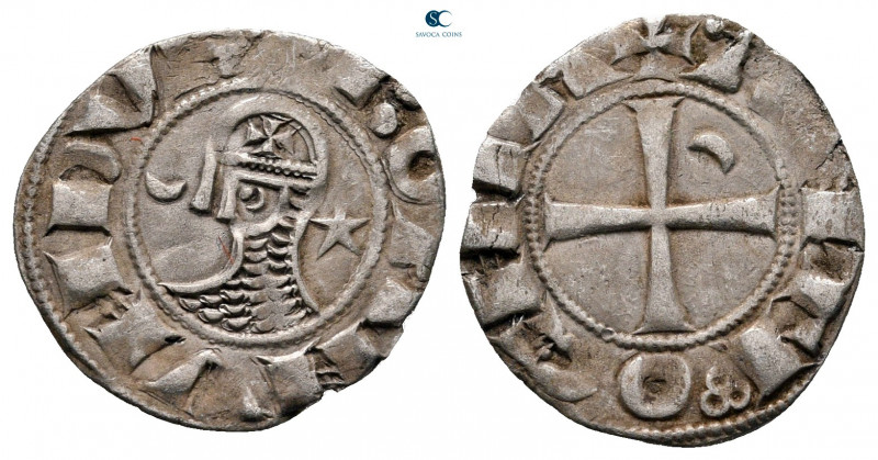 Bohemond III AD 1163-1201. Antioch
Denier AR

18 mm, 0,88 g



very fine