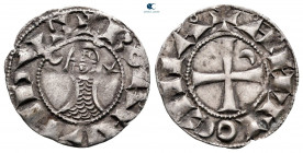 Bohémond III AD 1163-1201. Antioch. Denier AR