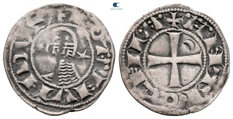 Bohémond III AD 1163-1201. Antioch
Denier AR

18 mm, 0,86 g



very fine