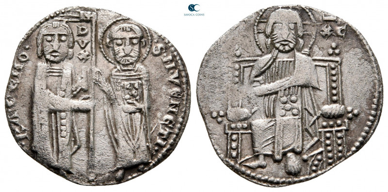 Ranieri Zeno AD 1253-1268. Venice
Grosso AR

19 mm, 2,03 g



very fine