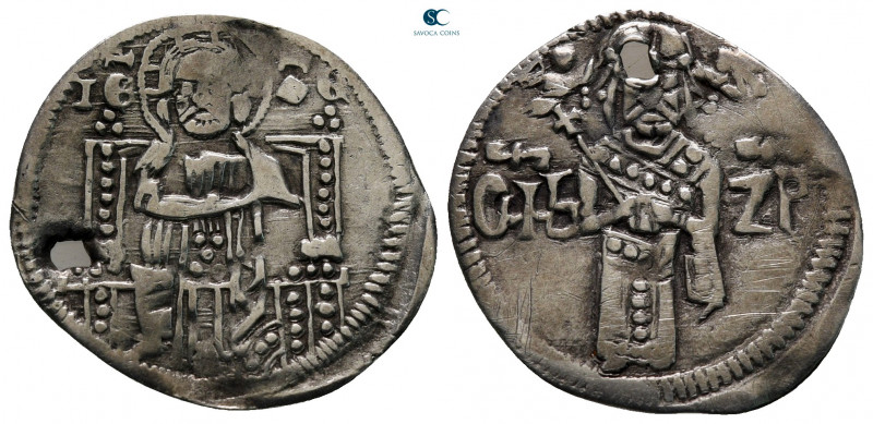 Stefan Uroš IV Dušan AD 1345-1355. Uncertain mint
Dinar AR

21 mm, 1,21 g

...