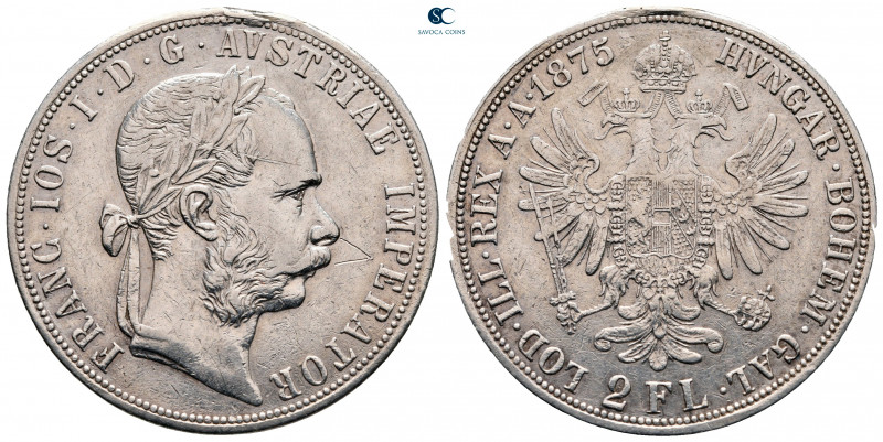 Hungary. Wien. Franz Joseph AD 1848-1916.
2 Forint AR

36 mm, 24,55 g



...