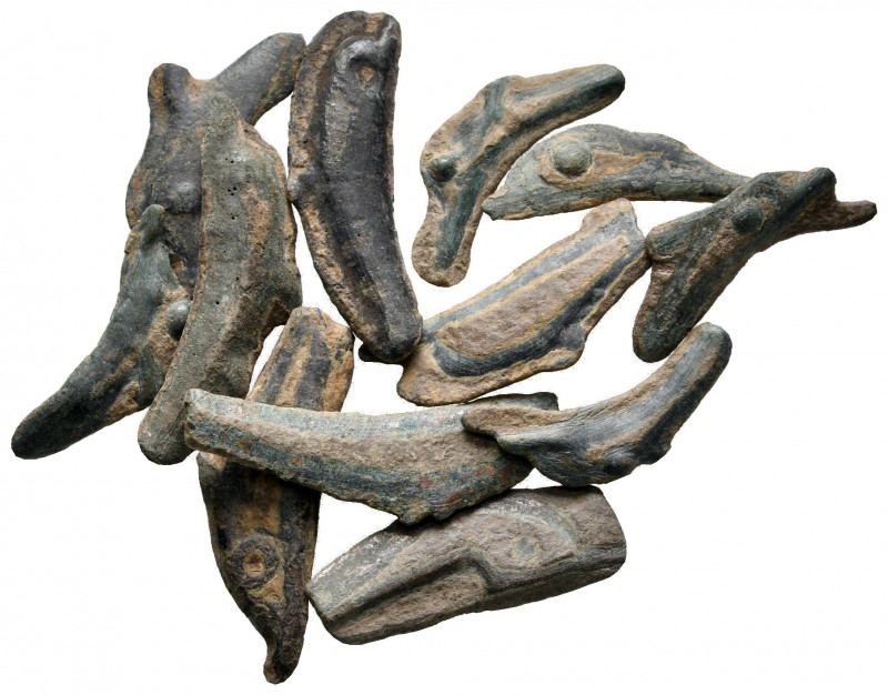 Lot of ca. 12 scythian dolphins / SOLD AS SEEN, NO RETURN 

very fine