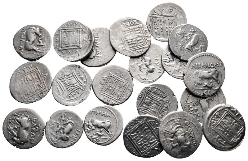 Lot of ca. 20 greek silver drachms / SOLD AS SEEN, NO RETURN!

very fine