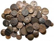 Lot of ca. 81 greek bronze coins / SOLD AS SEEN, NO RETURN!
nearly very fine