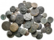 Lot of ca. 45 greek bronze coins / SOLD AS SEEN, NO RETURN!
very fine