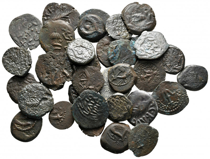 Lot of ca. 35 judaean bronze coins / SOLD AS SEEN, NO RETURN! 

nearly very fi...