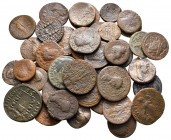 Lot of ca. 43 roman provincial bronze coins / SOLD AS SEEN, NO RETURN!nearly very fine
