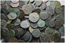 Lot of ca. 184 roman bronze coins / SOLD AS SEEN, NO RETURN!
very fine