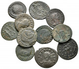 Lot of ca. 11 roman bronze coins / SOLD AS SEEN, NO RETURN! very fine
