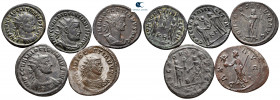 Lot of ca. 5 radiati of Diocletian / SOLD AS SEEN, NO RETURN!very fine