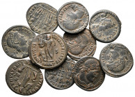 Lot of ca. 10 roman bronze coins / SOLD AS SEEN, NO RETURN!
very fine