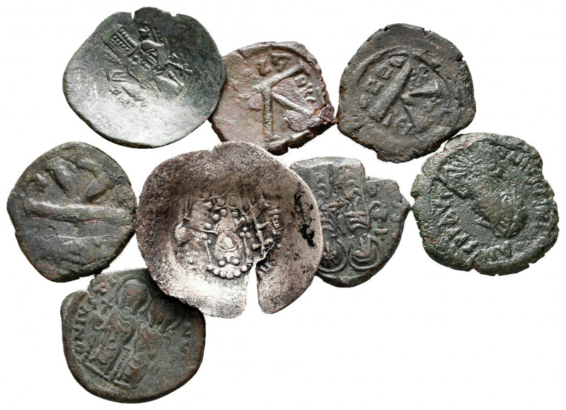 Lot of ca. 8 byzantine bronze coins / SOLD AS SEEN, NO RETURN! 

nearly very f...