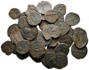 Lot of ca. 40 medieval bronze coins / SOLD AS SEEN, NO RETURN!
very fine