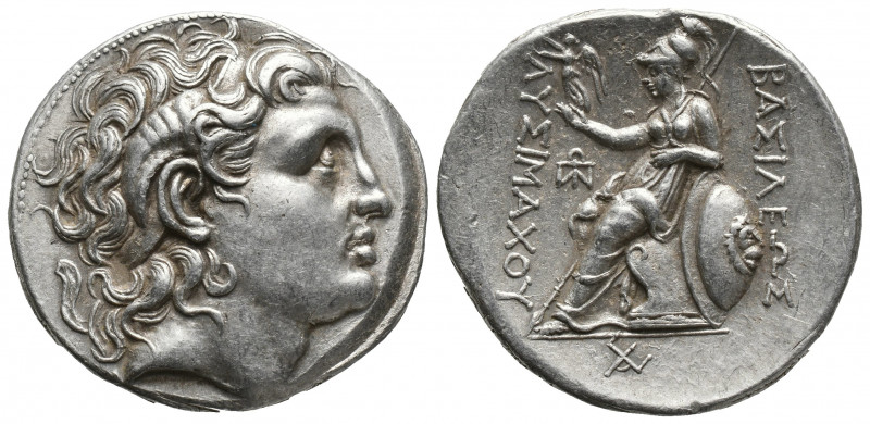 Greek
KINGS OF THRACE. Lysimachos, 305-281 BC. Tetradrachm , Amphipolis, circa ...